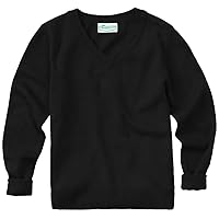 Classroom School Uniforms Men's Adult Unisex Long Sleeve V-Neck Sweater