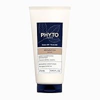 PHYTO PARIS REPAIR Restructuring Conditioner, Vegan, Silicone Free Conditioner, Repairing, Strengthening for Damaged Hair and Brittle Hair, 5.91 fl.oz.