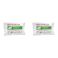 Medique Products 64101 Blood Stopper Compress, 5-Inch X 9-Inch, 2-Pack, White