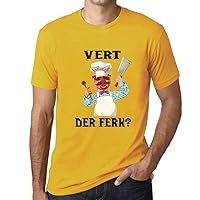 Men's Graphic T-Shirt Vert The Ferk Chief – Vert Der Ferk Chef – Eco-Friendly Limited Edition Short Sleeve