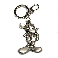 Disney Classic Mickey 2D Pewter Keyring,Multi-colored,1