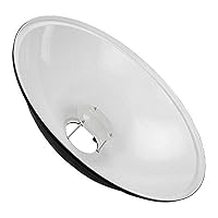 Fotodiox Pro 28in (70cm) All Metal Beauty Dish Compatible with Photogenic Mount Flash Units