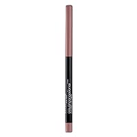 Color Sensational Shaping Lip Liner with Self-Sharpening Tip, Dusty Rose, Nude Pink, 1 Count
