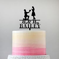 Tractor Cake Topper Farmer Wedding Country 6 Inches For Party Cake, Lover, Anniversary Celebration