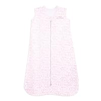 HALO Sleepsack 100% Cotton Wearable Blanket, TOG 0.5, Heart Toss, Small, 3-6 Months