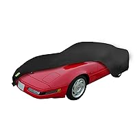 Proadsy 2024 Upgrade Car Cover Compatible with C4 Corvette 1984-1996 Windproof All Weather Waterproof Sun Rain UV Dust Snow Protection Outdoor Covers