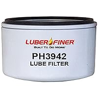 Luber-finer Luberfiner PH3942 Engine Oil Filter Fits Select Renault; Scenic 2.0, Twingo C3G, Megane 2.0 E 1.6 Laguna 8V, R19 1.8 E 1.6 16V, Clio Express