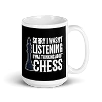 Sorry I wasn't listening. I was thinking about Chess Board White glossy mug