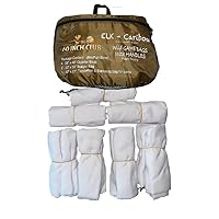 New- Elk-Caribou, Meat Bags With Handles, Heavy-Duty Reusable/Washable Hunting - Industry leading Handles sewn into the bottom of bag