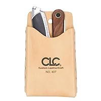 CLC Custom Leathercraft 407 All Purpose Pouch, 4-1/2-In x 7-1/2-In