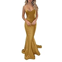 Beaded Halter Prom Dresses with Train 2024 Double V Neck Ruched Mermaid Evening Backless Formal Party Dresses DR0458