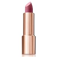 M. Asam Magic Finish Satin Lipstick in a Shimmering Rosé, Long-lasting, Silky matte finish without drying out, creamy texture nourishes with hyaluronic acid, lip stain & lip plumper, 0.14 Oz