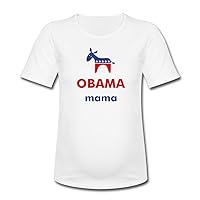 KoaoGA Custom Obama Mama Maternity For Women's White T-Shirts XXL