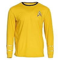 Star Trek Long Sleeve Halloween Costume T-Shirt Spock Captain Kirk Engineering Cosplay