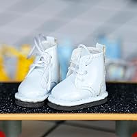 Doll Shoes for Ob11,DDF,Body9,1/12 BJD,GSC Doll Accessories BJD Toys Shoes (White)
