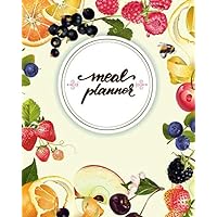 Meal Planner: What To Eat Pad, Grocery Preparing List, ,Meal Planner Blank Notebook, Track and Plan Your Meal Weekly (Food Journal) Meal Planner: What To Eat Pad, Grocery Preparing List, ,Meal Planner Blank Notebook, Track and Plan Your Meal Weekly (Food Journal) Paperback