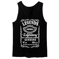 Legends are Born in April The Best Birthday Gift for Men T Shirt