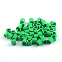 50pcs/Pack 1/4'' Charging Hose Can Tap Gasket Manifold Repair Seal Kit Replacement Accessories Wear Resistance System Repair Rubber Sealing Washer HVAC Replacement Parts Air Conditioning