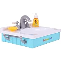 Sunny Days Entertainment CoComelon Wash Your Hands Musical Sink – Toy Sink for Toddlers with Running Water and Music