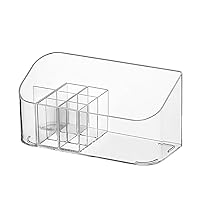 Clear Cosmetic Storage Organizer Makeup Display Cases For Vanity Bathroom Counter Dresser Jewelry Brush Lipsticks Box Makeup Organizer For Vanity Large
