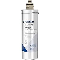 Pentair Everpure EF-1500 Quick-Change Filter Cartridge, EV985850, For Use in Everpure EF-1500 Full Flow Drinking Water System, 1,500 Gallon Capacity, 0.5 Micron
