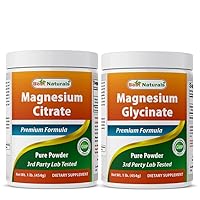 Magnesium Citrate Powder & Magnesium Glycinate Powder