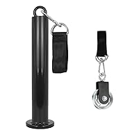 Olympic Loading Pin & Aluminum Pulley Wheel Attachments, Fitness DIY Pulldown System Accessories