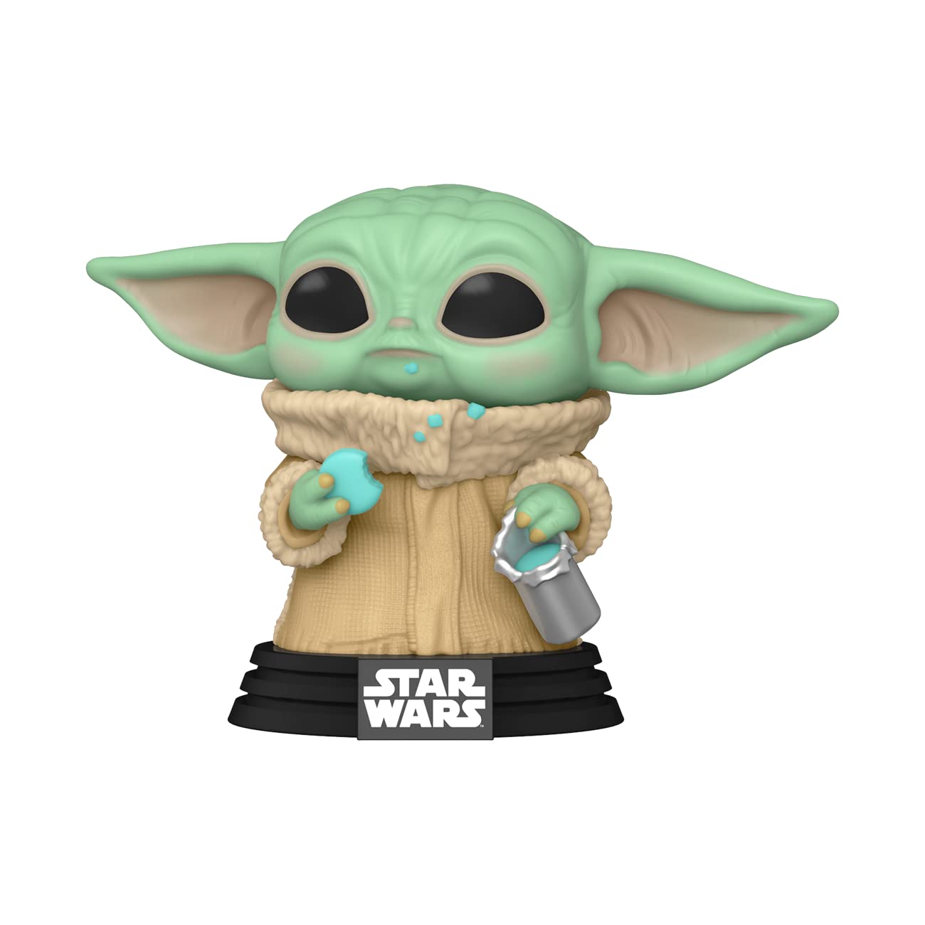 Funko POP! Star Wars: The Mandalorian - Grogu (The Child, Baby Yoda) with Cookie - Collectible Vinyl Figure - Gift Idea - Official Merchandise - for Kids & Adults - TV Fans