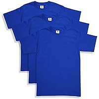 Yazbek Men's Heavy Weight Crew Neck Short Sleeve T-Shirt - (3-Pack) (2X-Large)