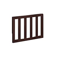 Graco Toddler Guardrail, Safety Guard Rail for Convertible Crib to Toddler Bed Transition - GREENGUARD Gold Certified, Baby-Safe Non-Toxic Finish, Espresso