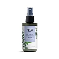 Sprig by Kohler Eucalyptus + Mint Body and Linen Mist, 100% Natural Fragrance & Essential Oils, for Linens, Clothing, or Skin to Cool and Refresh - Breathe, 4 fl oz