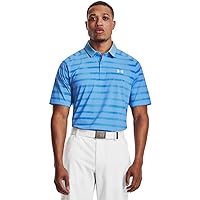 Under Armour Men's Iso-chill Floral Stripe Golf Polo