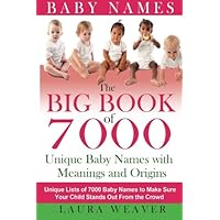 Big Book of 7000 Baby Names: Unique List of 7000 Baby Names to Make Sure Your Child Stands Out From the Crowd Big Book of 7000 Baby Names: Unique List of 7000 Baby Names to Make Sure Your Child Stands Out From the Crowd Paperback