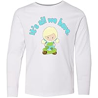 inktastic It's All We Have Earth Day Youth Long Sleeve T-Shirt