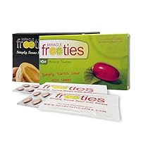Miracle Frooties - Tiktok Recommended Miracle Fruit Tablets, Turn Sour Foods to Sweet, Taste Tripping, Change Taste Buds. Miracle Berry Tablets 100% Naturally Grown Miracle Berry 20 count (Pack of 2)