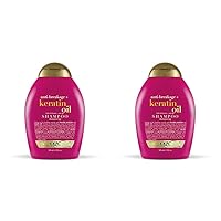 Organix Anti-Breakage Keratin Oil Shampoo, 385ml (Pack of 2)