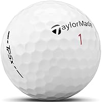 TaylorMade Men's TP5x Golf Balls - Buy 3, Get 1 Free - White