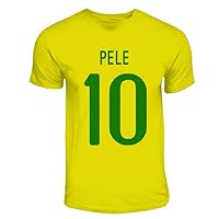 Pele Brazil Hero T-Shirt (Yellow)