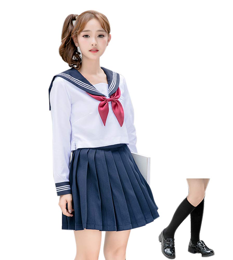Mua ROLECOS Japanese School Girl Uniform Anime Sailor Suit Lolita School  Uniform trên Amazon Mỹ chính hãng 2023 | Giaonhan247