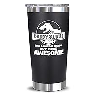 NewEleven Fathers Day Gift For Dad From Daughter, Son, Kids - Birthday Gift For Dad, Husband, Men - Best Present Idea For Father, Husband, Bonus Dad From Daughter, Son, Wife - 20 Oz Tumbler
