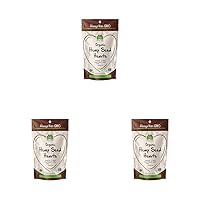 Foods, Organic Hemp Seed Hearts, High in Protein and Iron, with Omega-3 and Omega-6 Fatty Acids, Raw and Hulled, 8-Ounce (Packaging May Vary) (Pack of 3)