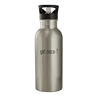 got zinco-? - 20oz Stainless Steel Water Bottle, Silver