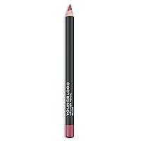Clean Luxury Cosmetics Lip Liner Pencil, Rose | Long Lasting Creamy Matte Lip Liner Pencil | Cruelty Free, Paraben Free, Gluten Free, Vegan