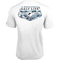 Salt Life Men's Incognito Short Sleeve Performance Shirt