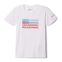 Columbia Girls' Mirror Creek Short Sleeve Graphic Shirt