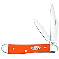 Case WR XX Pocket Knife Orange Synthetic Peanut Item #80504 - (4220 SS) - Length Closed: 2 7/8 Inches