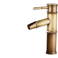 Faucets,Taps Kitchen Faucet Bathroom Faucet Antique Copper European Style Hot and Cold Countertop Basin Bathroom Faucet