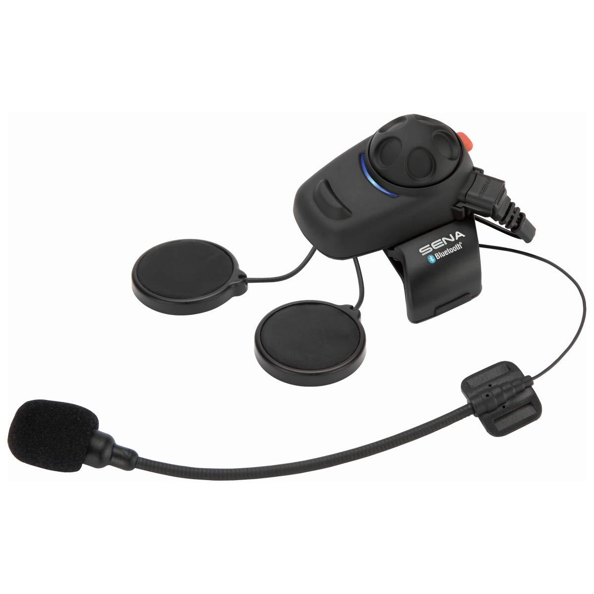 Sena (SMH5-UNIV) Bluetooth Headset and Intercom for Scooters/Motorcycles with Universal Microphone Kit