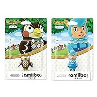 Animal Crossing 2 Pack Set [Blathers/Cyrus] Series for Nintendo Switch -Switch Lite -WiiU- 3DS [Japan Import]