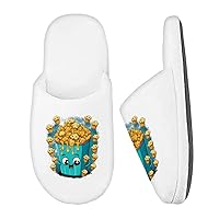 Cute Mouse Memory Foam Slippers - Popcorn Slippers - Cartoon Slippers